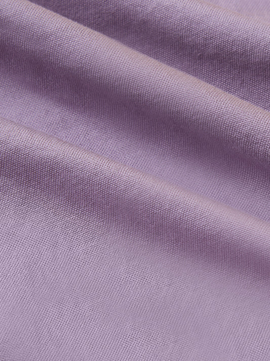 Solid Mauve Mist Classic Oxford Shirt