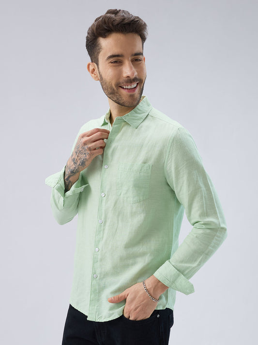 Cool Pastel Green Summer Shirt