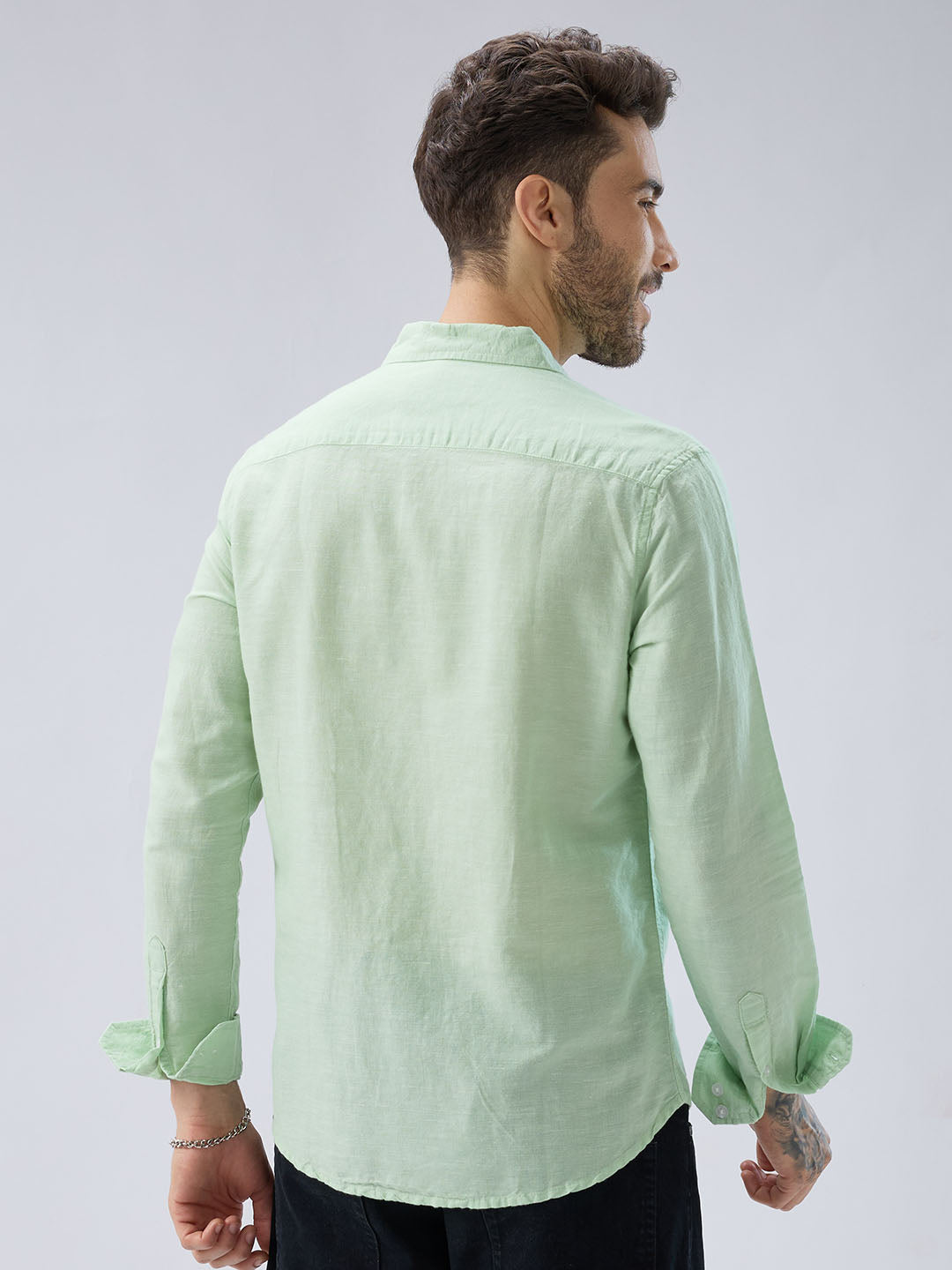 Cool Pastel Green Summer Shirt