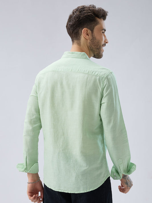 Cool Pastel Green Summer Shirt