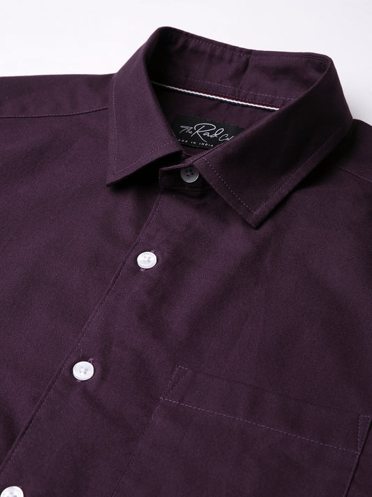 Plum Royale Statement Shirt