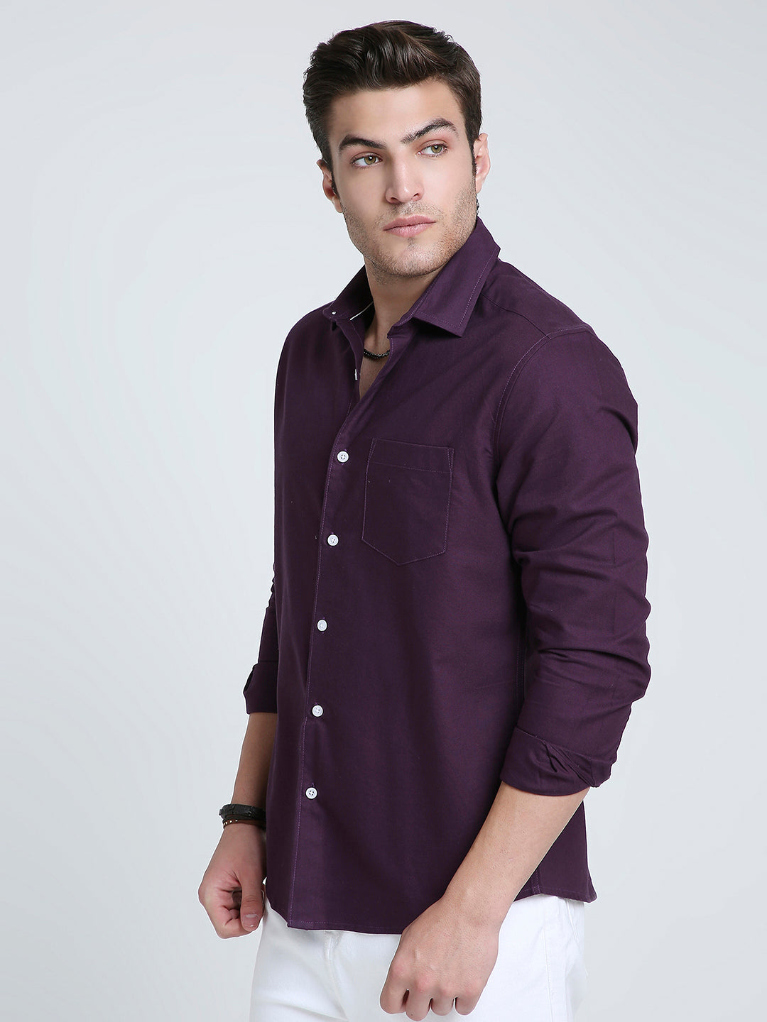 Plum Royale Statement Shirt