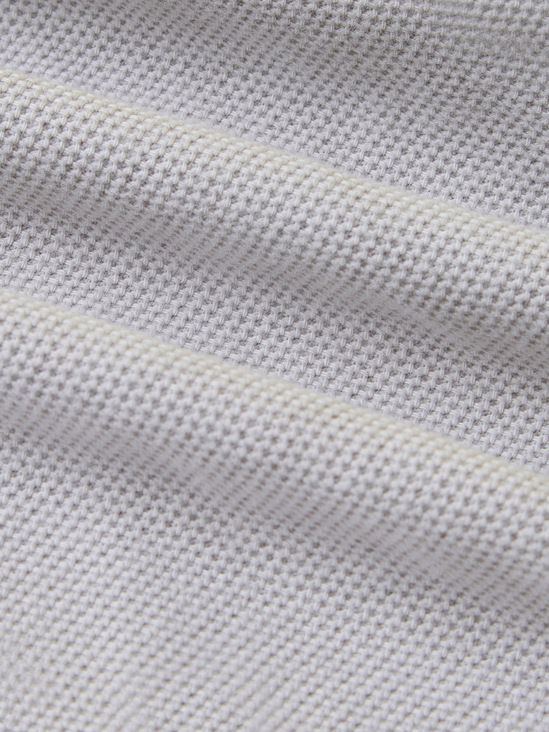 Silver Grey Soft Weave Knit Shirt