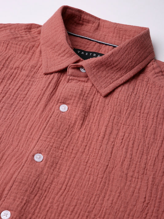 Vintage Coral Double Cloth Shirt