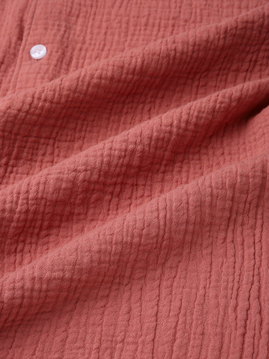 Vintage Coral Double Cloth Shirt