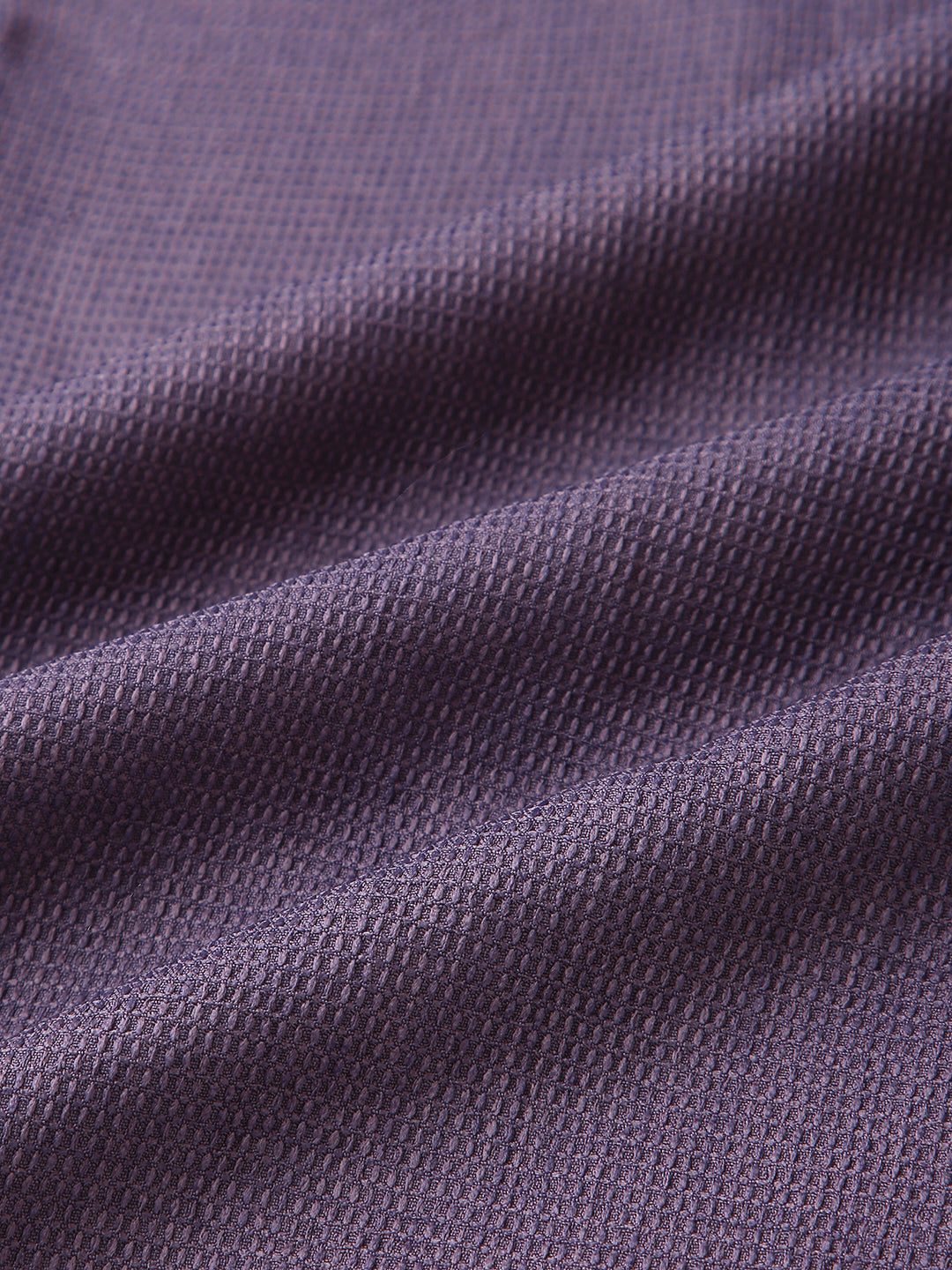 Purple Soft Textured Woven Shirt