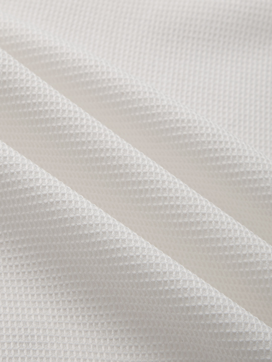White Waffle Weave Everyday Shirt