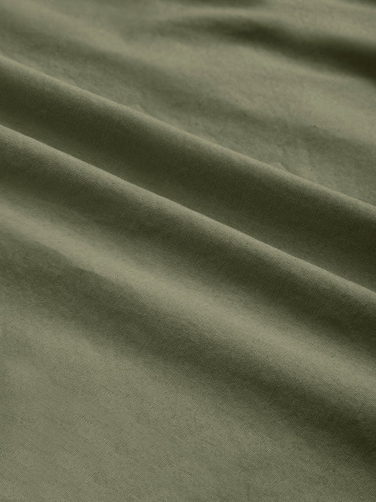 Minimal Olive Haze Everyday Shirt