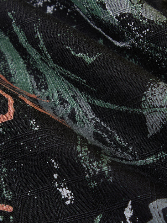 Abstract Eden Blackout Statement Shirt