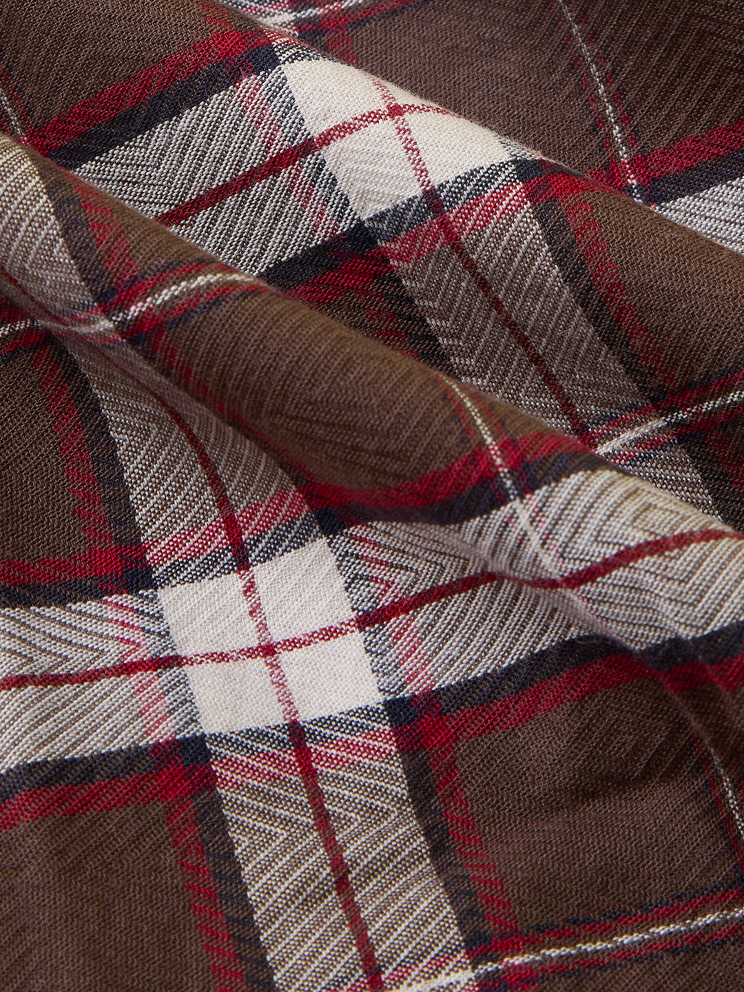 Premium Cotton Elegant Checkmate Brown Shirt