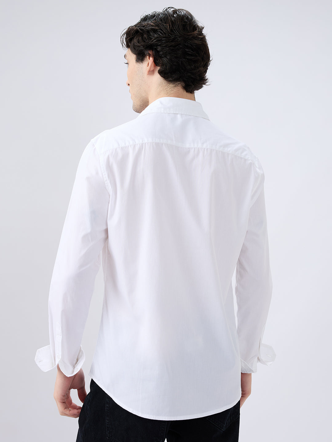 Minimal White Essentials Shirt