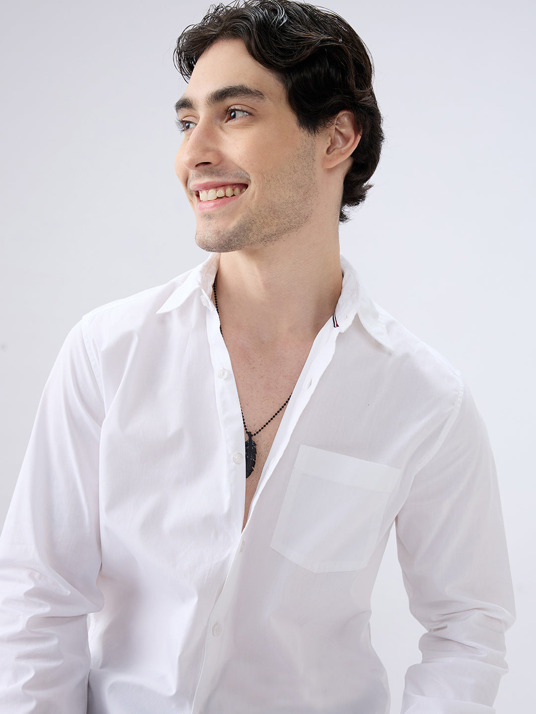 Minimal White Essentials Shirt