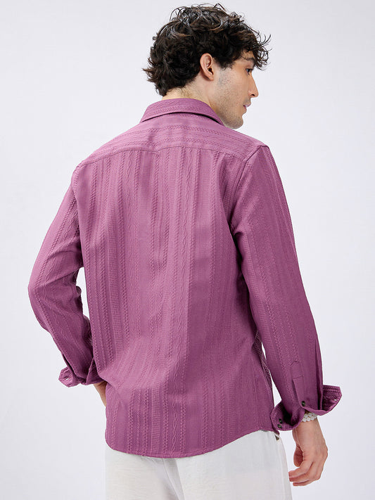 Dustrose Parallel Weave Dobby Luxe Shirt