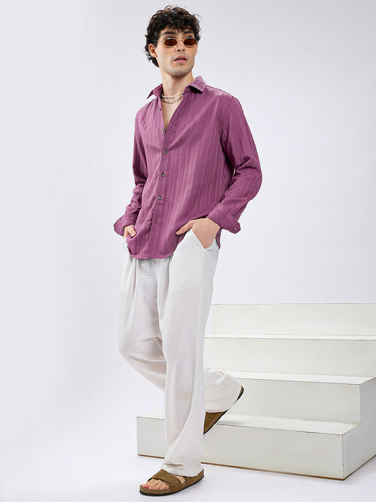 Dustrose Parallel Weave Dobby Luxe Shirt