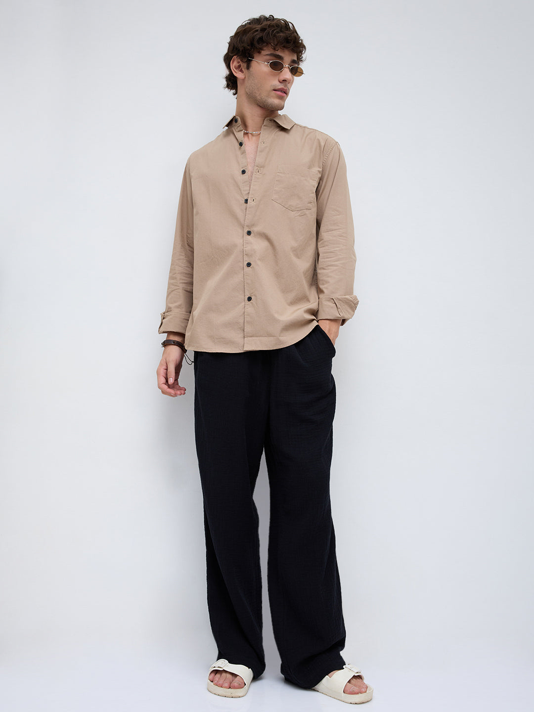 Stone Khaki Premium Metropolitan Daily Shirt
