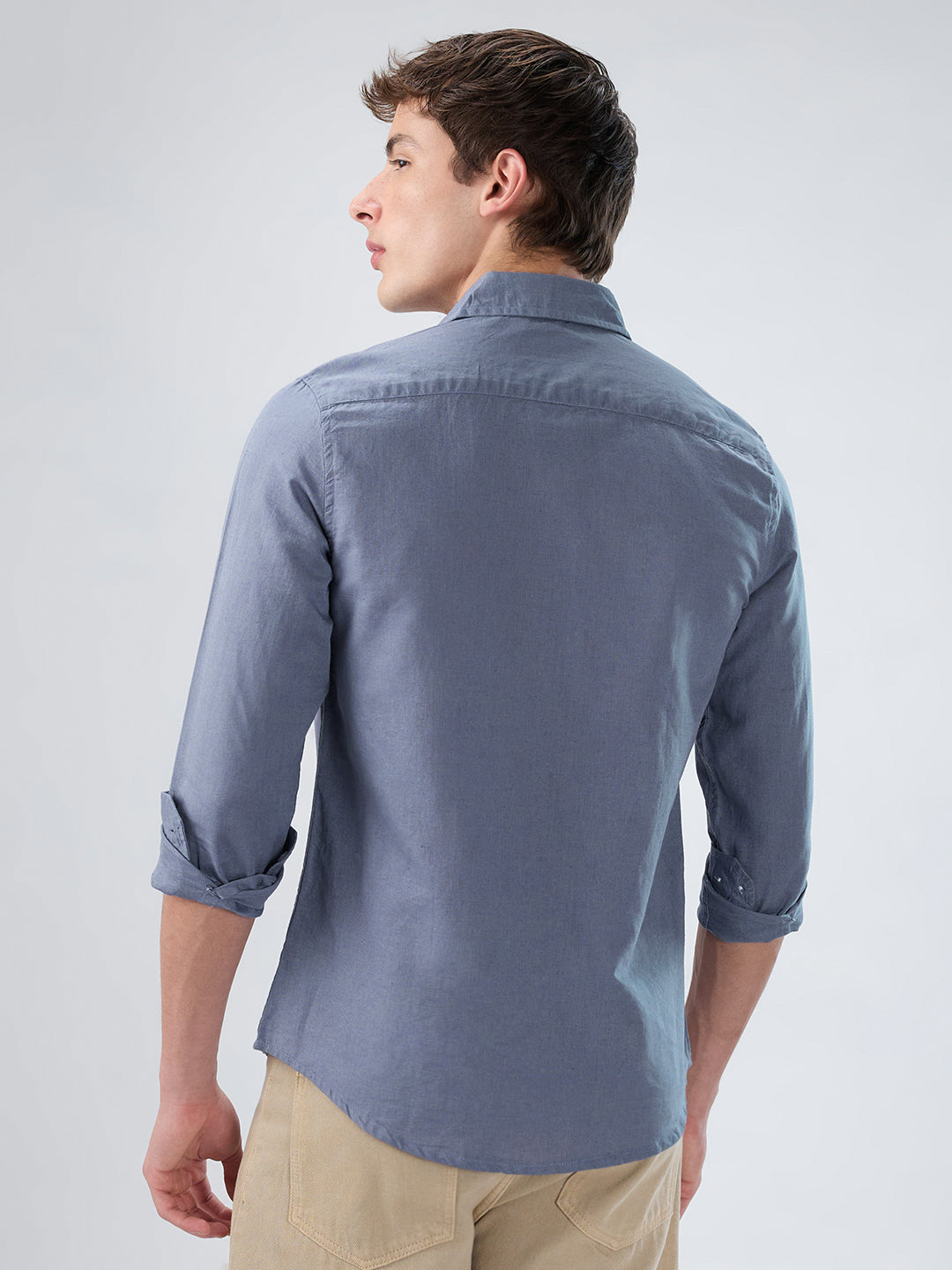 Dusty Lavender Linen Luxe Shirt