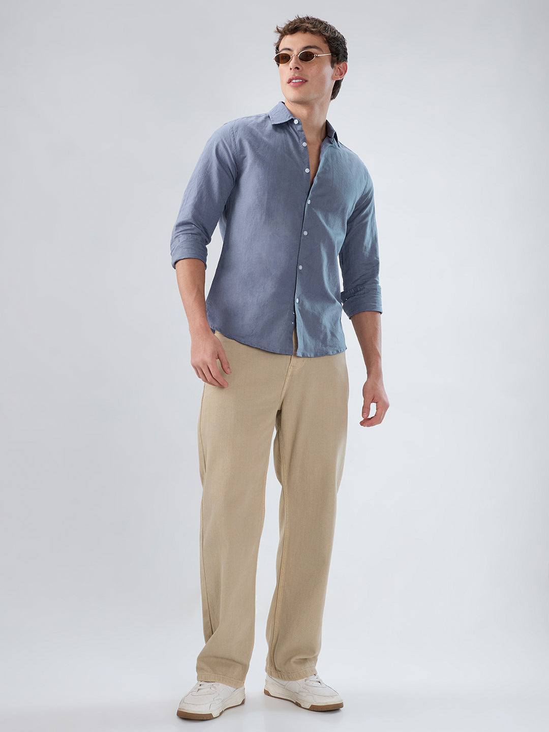 Dusty Lavender Linen Luxe Shirt