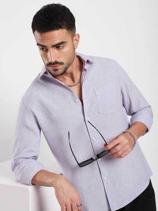 Cloud Lavender Everyday Luxe Shirt