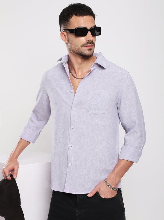 Cloud Lavender Everyday Luxe Shirt