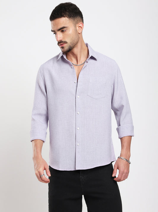 Cloud Lavender Everyday Luxe Shirt