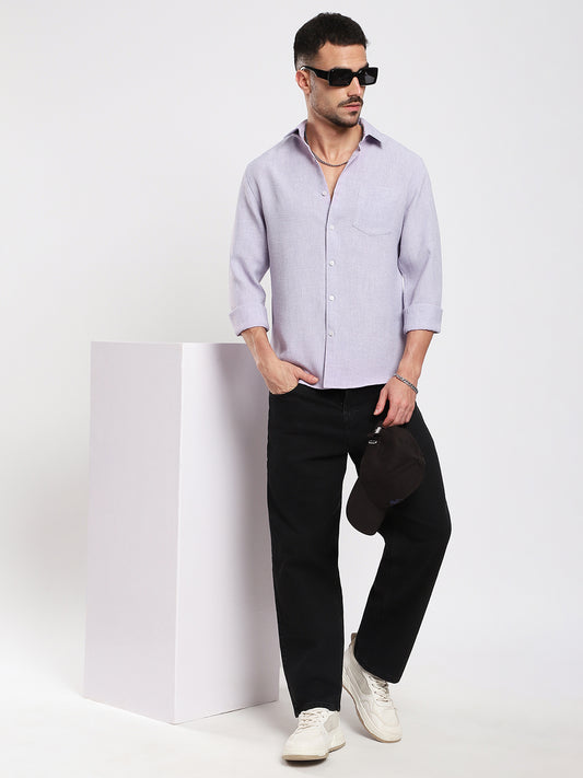 Cloud Lavender Everyday Luxe Shirt
