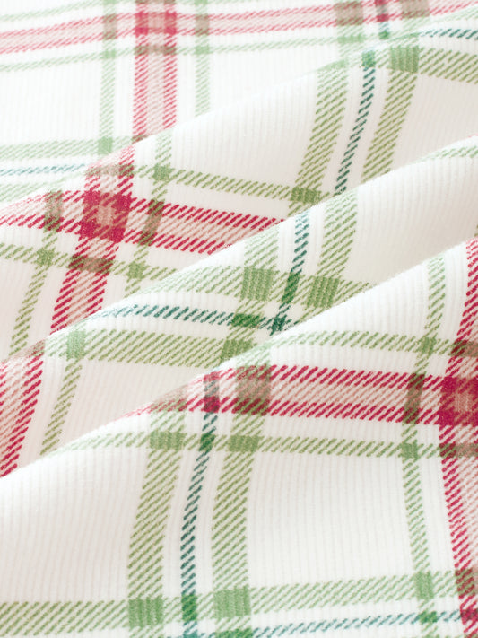 Evergreen Autumn Grove Checks Corduroy Shirt