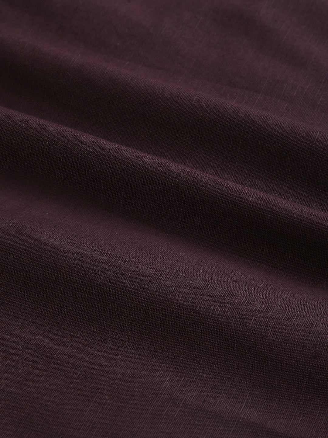 Royal Plum Essence Pure Linen Shirt