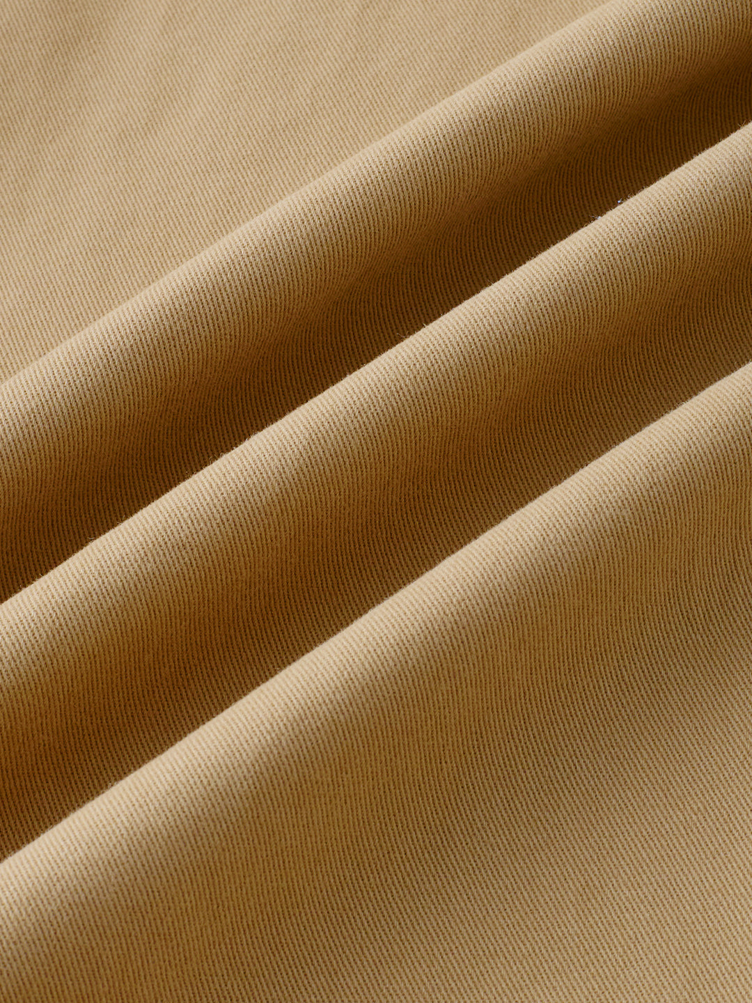 Elegant Khaki Voyager Twin Flap Pocket Overshirt