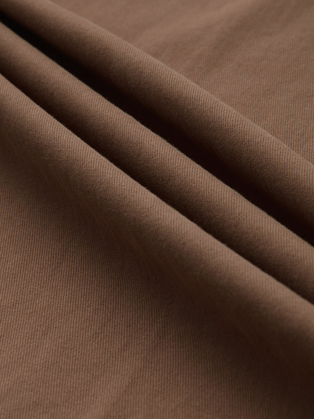 Rustic Cocoa Twin Pocket Oversized Crop Shirt