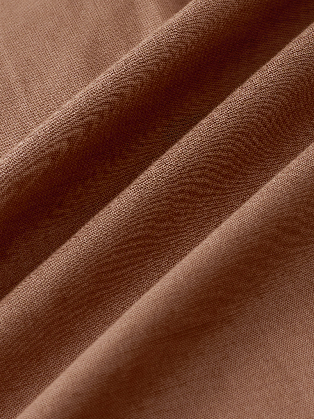Clay Brown Slub Essence Shirt