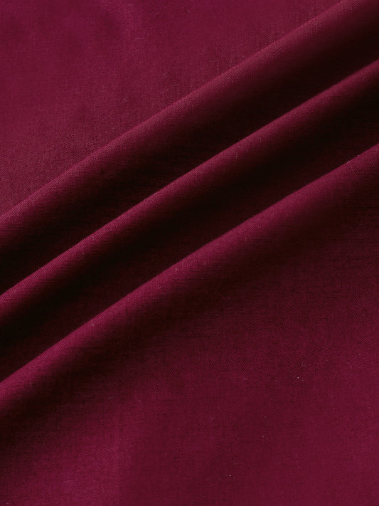 Deep Maroon Slub Essence Shirt