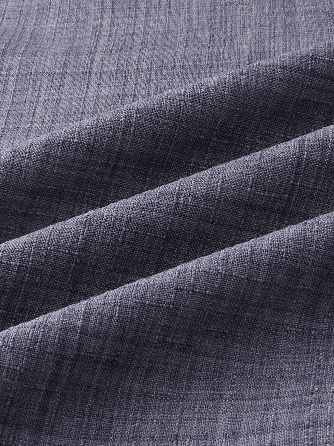 Pebble Grey Slub Textured Shirt