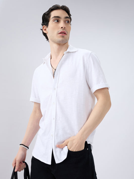 Classic Pearl White Everyday Shirt