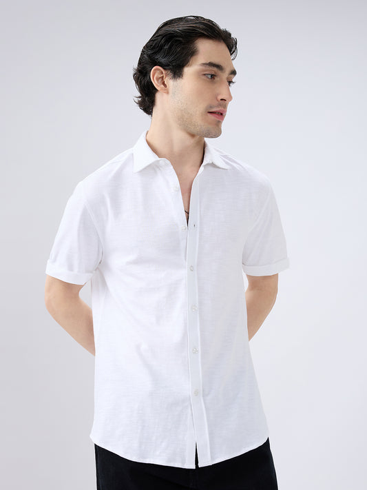 Classic Pearl White Everyday Shirt