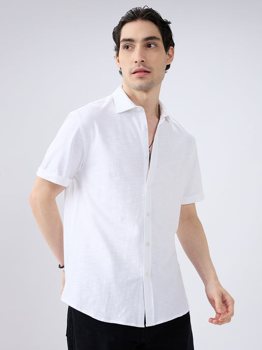 Classic Pearl White Everyday Shirt