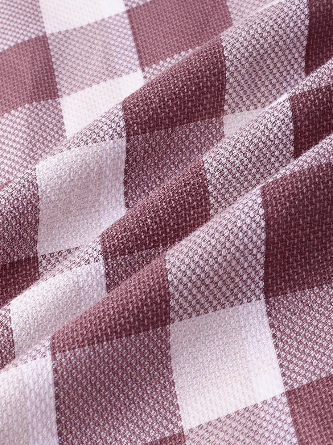 Premium Cotton Rosewook Pink Box Checked Shirt