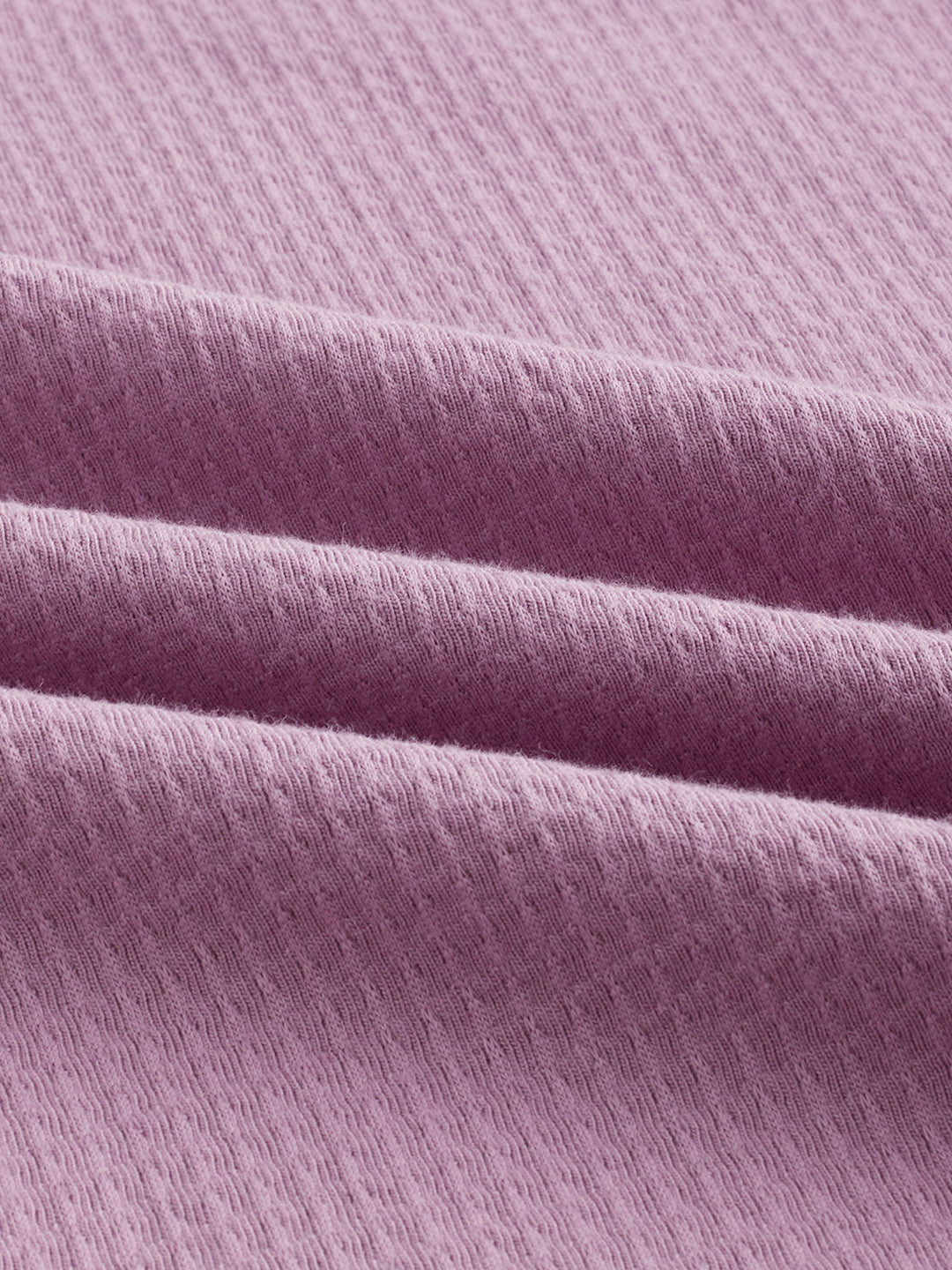 Warm Pink Jacquard Knit Everyday Shirt