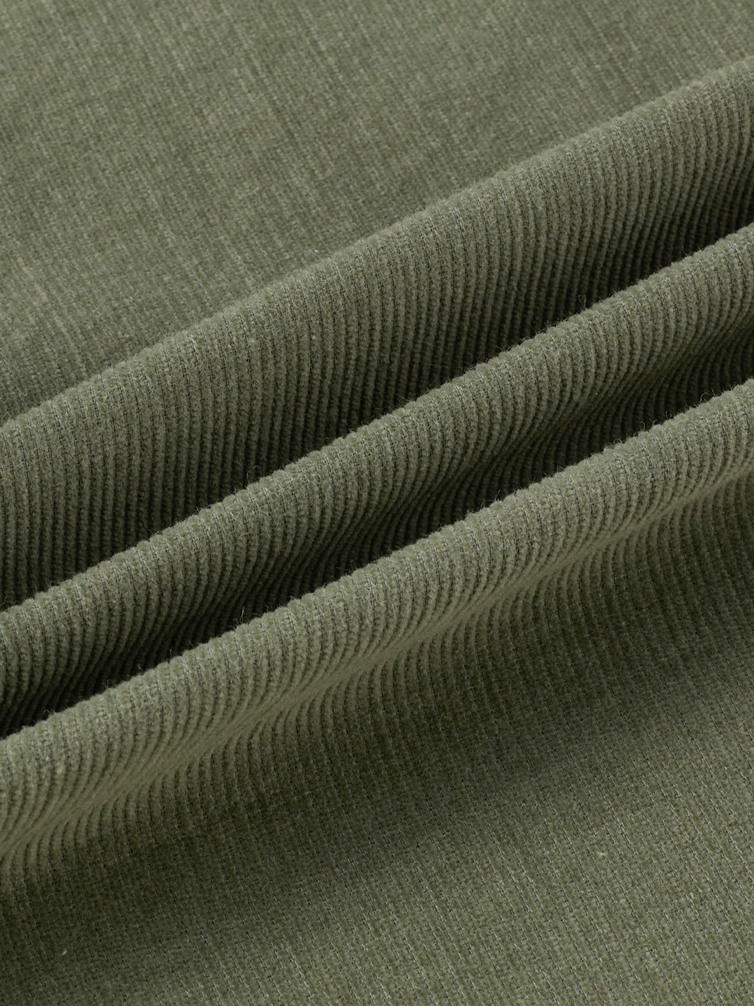 Regal Olive Double Pocket Corduroy Overshirt