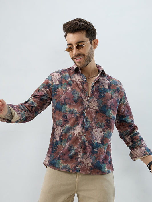 Desert Mirage Washed Corduroy Shirt