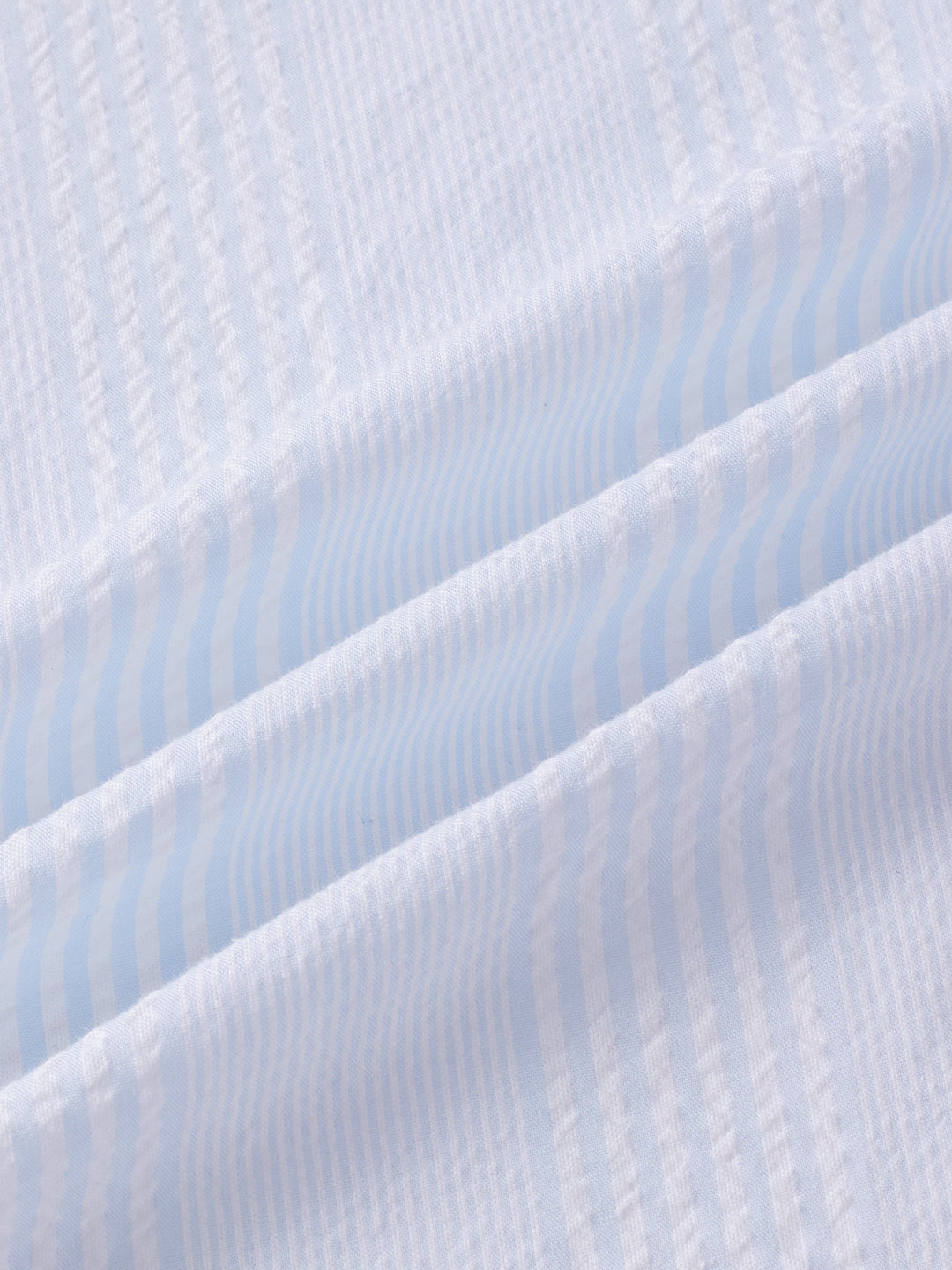 Pearl Weave Classic White Seersucker Shirt