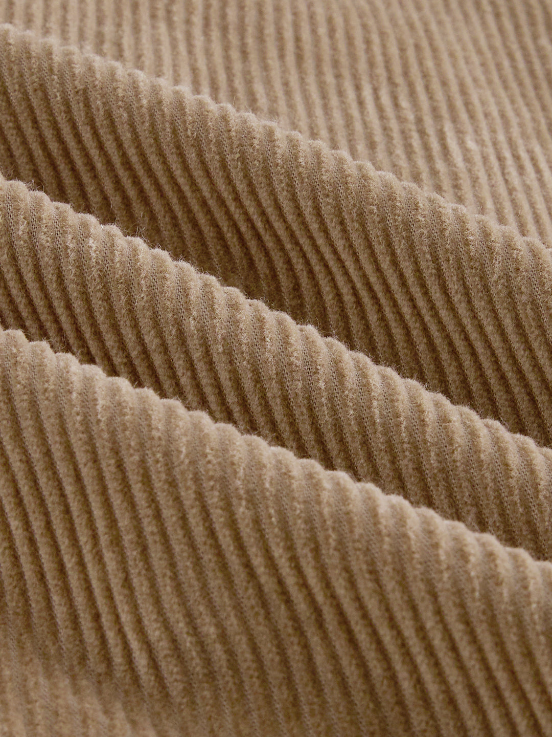 Olive Structured Corduroy Double Pocket Overshirt