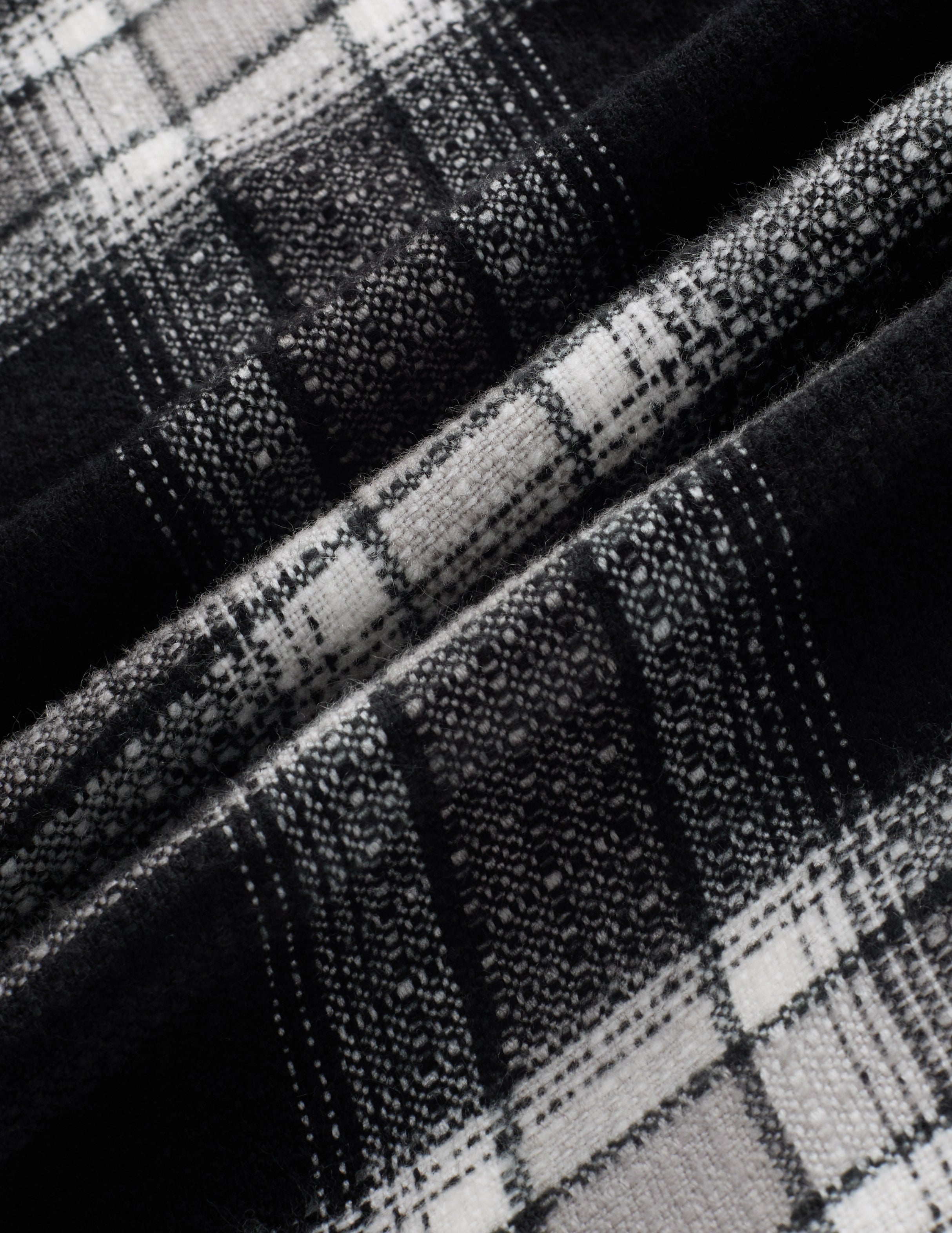 Premium Emerald Black Checks Twin Pocket Flannel Shirt