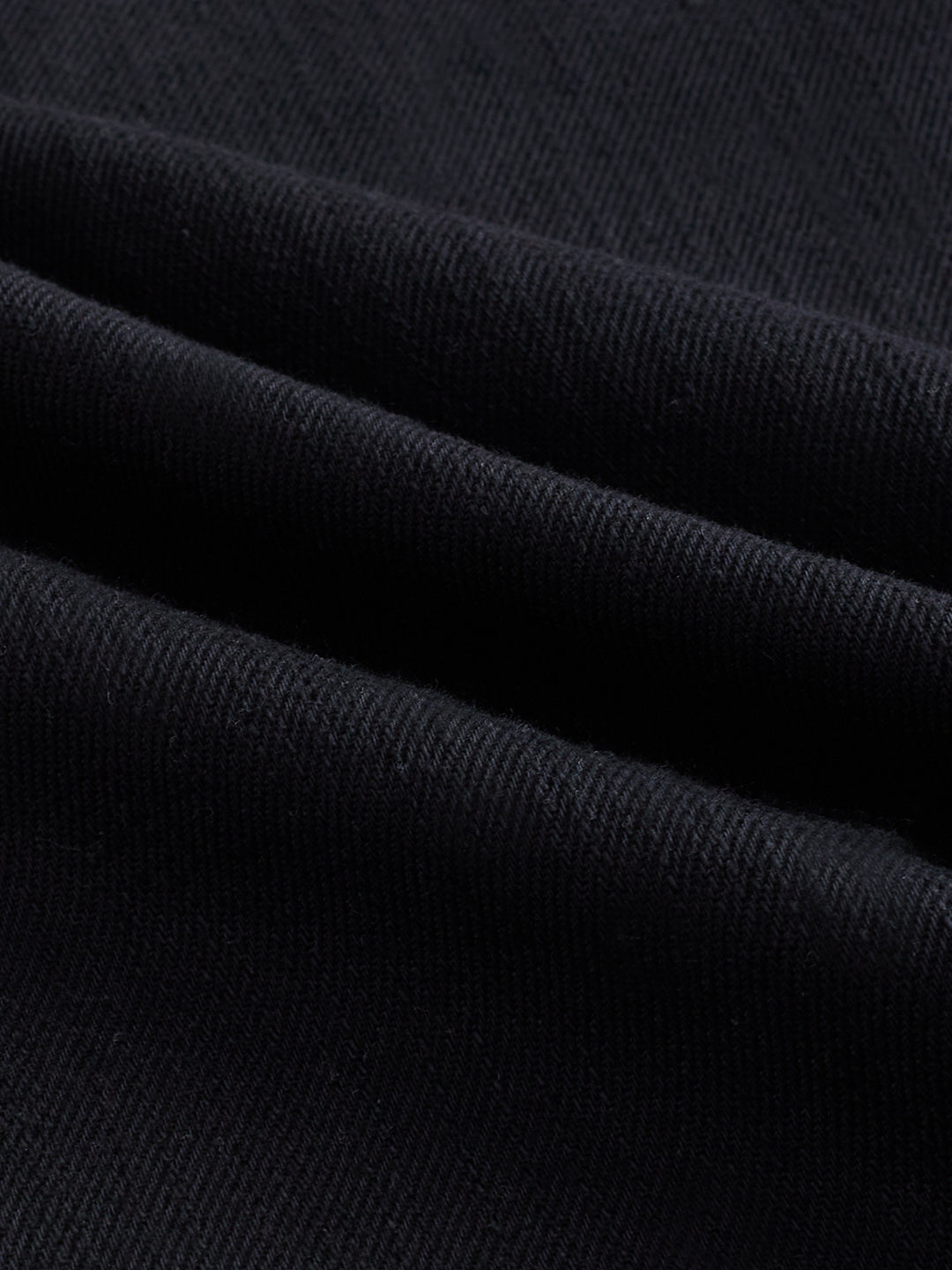 Timeless Black Cuffless Oversized Shirt