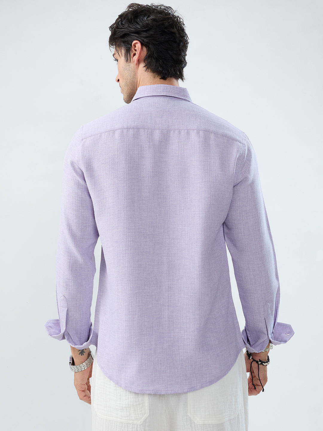 Lavender Mist Everyday Textured Shirt