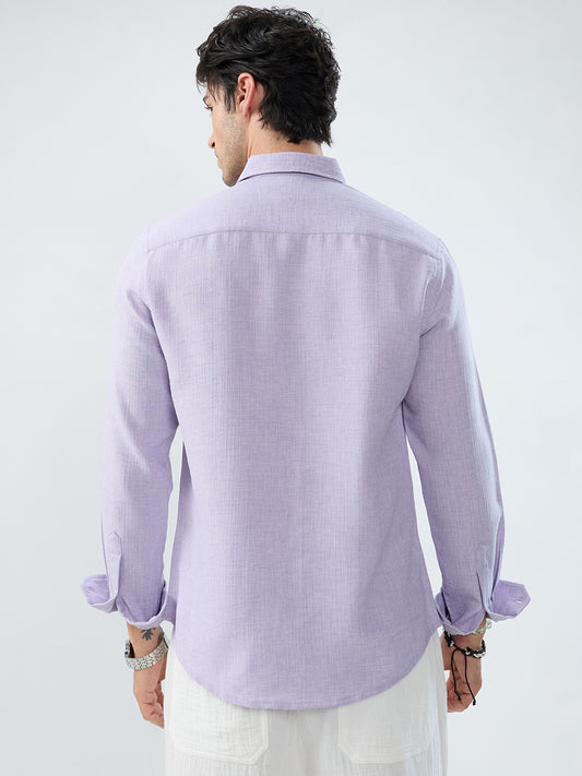Lavender Mist Everyday Textured Shirt