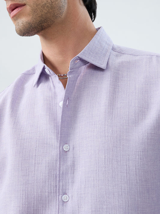 Lavender Mist Everyday Textured Shirt