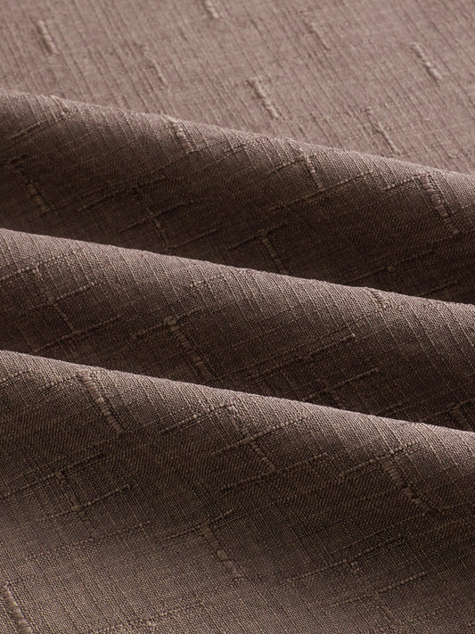 Ash Grey Minimal Textured Everyday Shirt