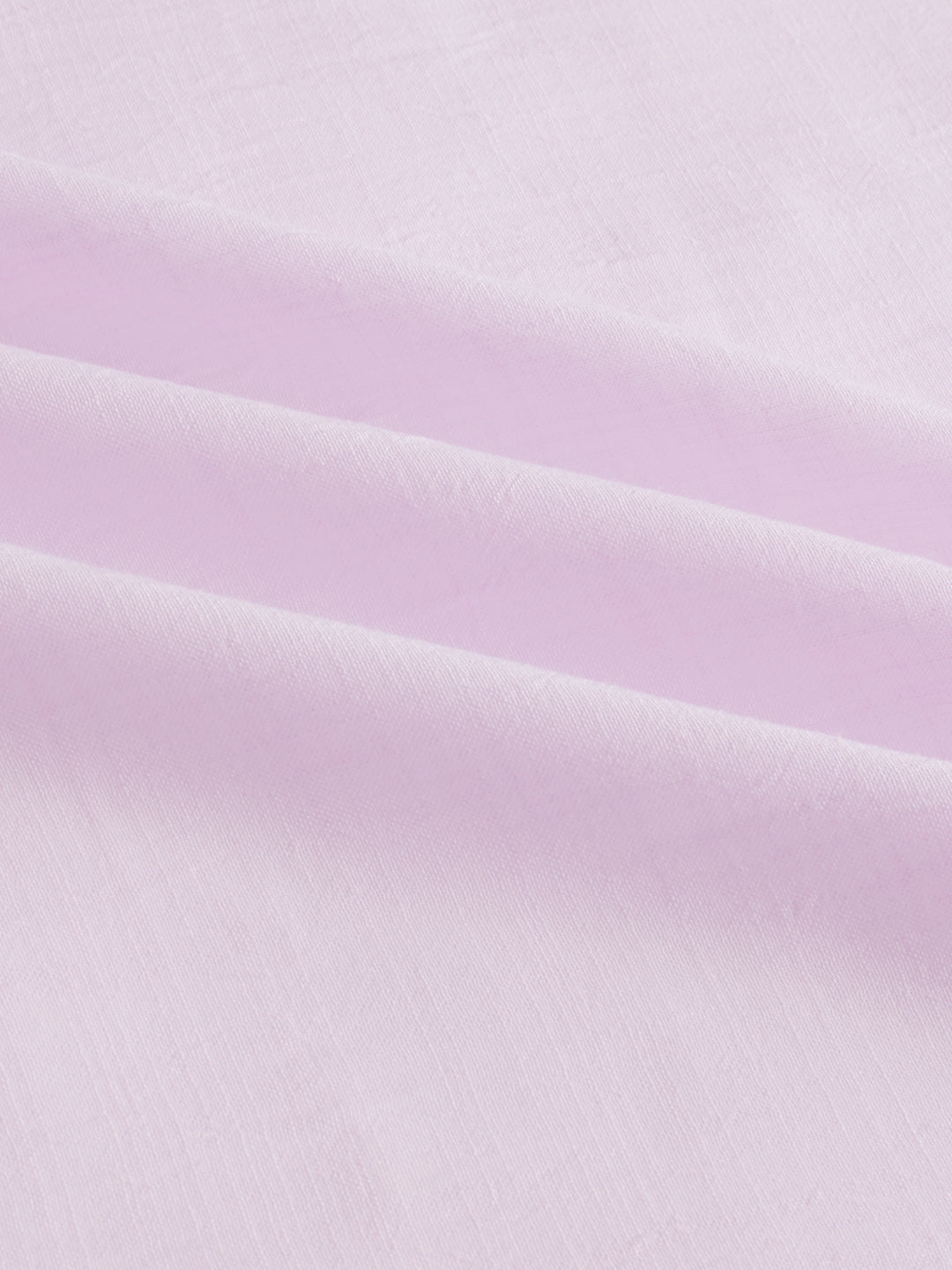 Pink Pearl Slub Textured Boxy Fit Crop Shirt