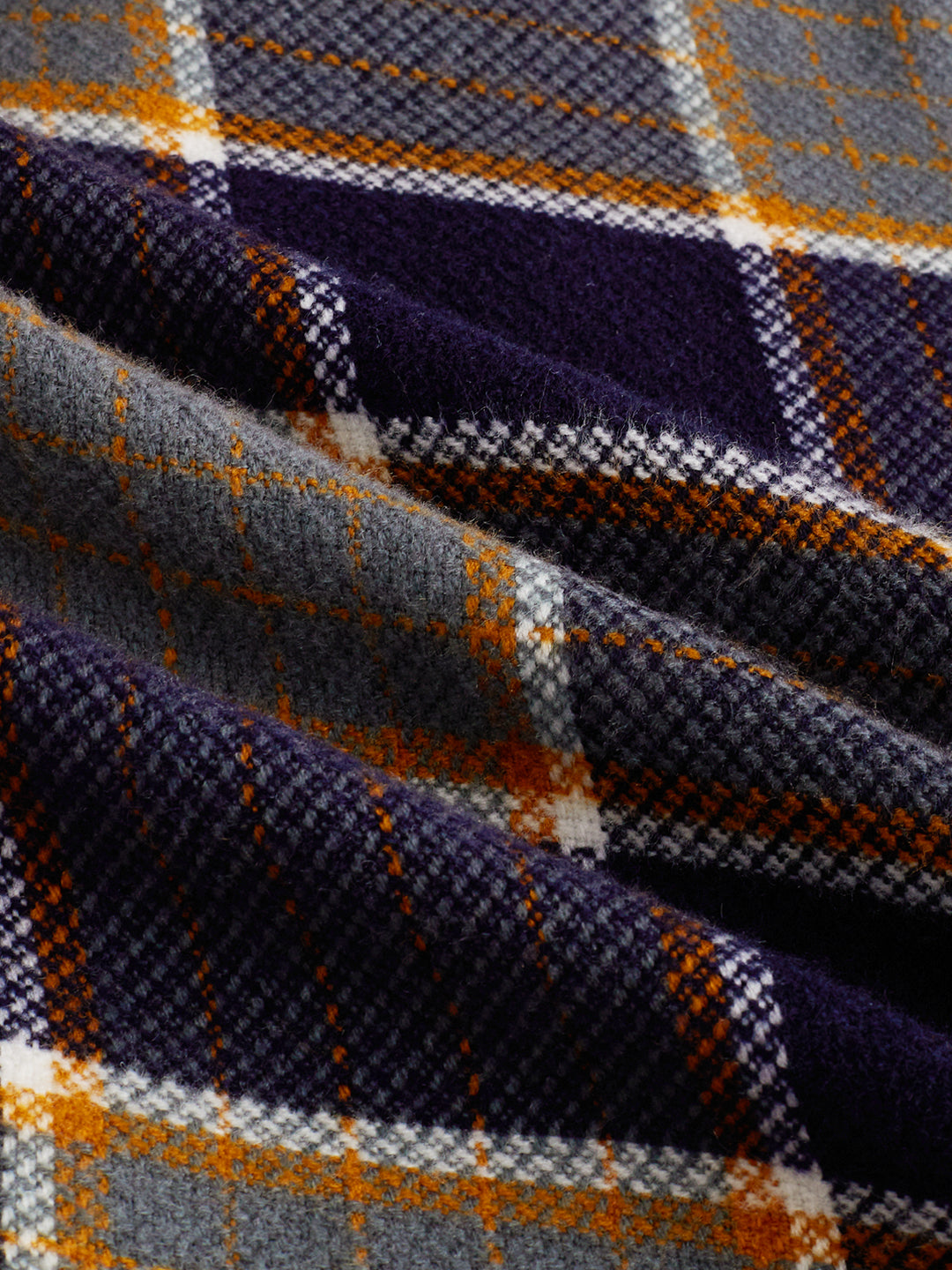 Elevated Multicolor Checks Double Pocket Flannel Shirt