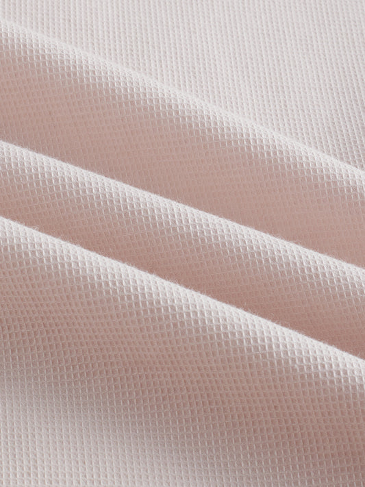 Light Bisque Beige Subtle Emboss Essential Shirt